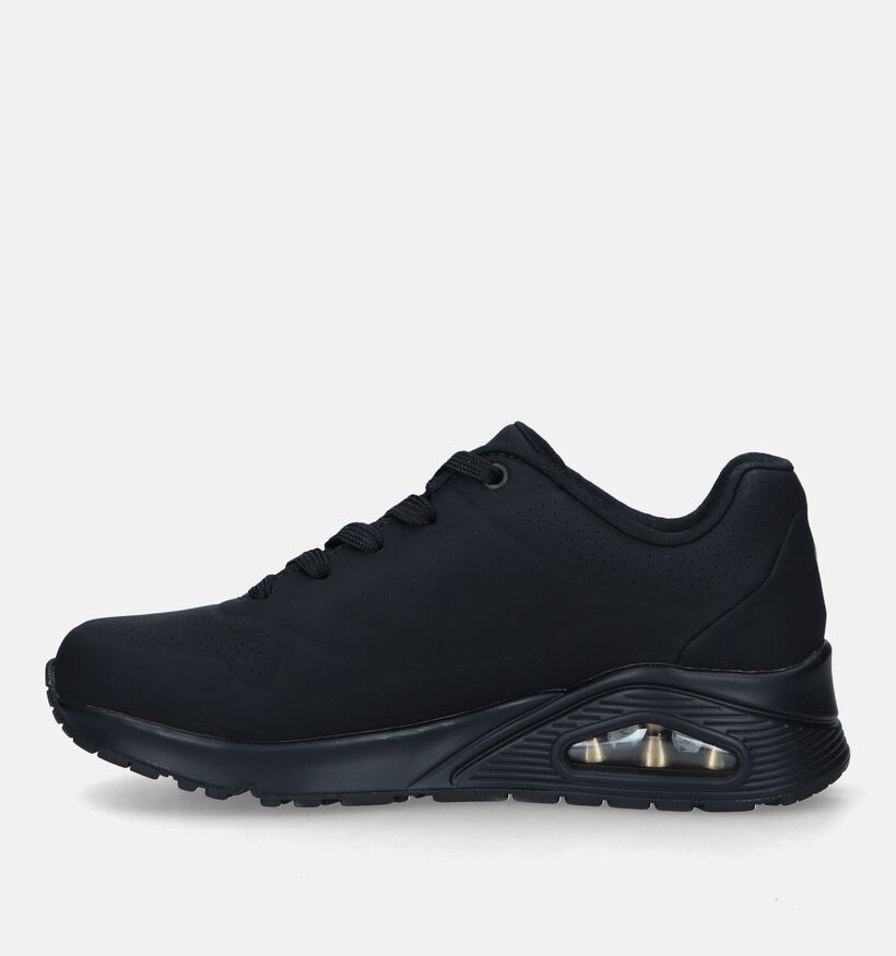 Skechers Uno Stand On Air Baskets en Noir pour femmes (350488)