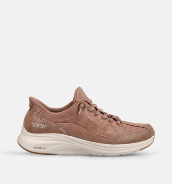 Skechers Memory Foam Low Sneakers Cognac