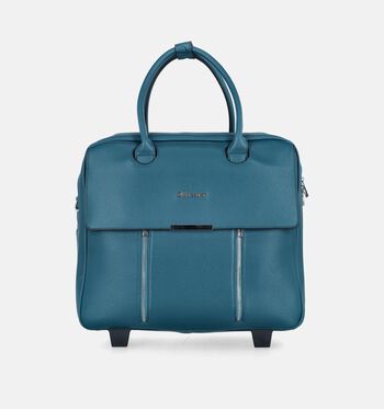 Laptoptas blauw