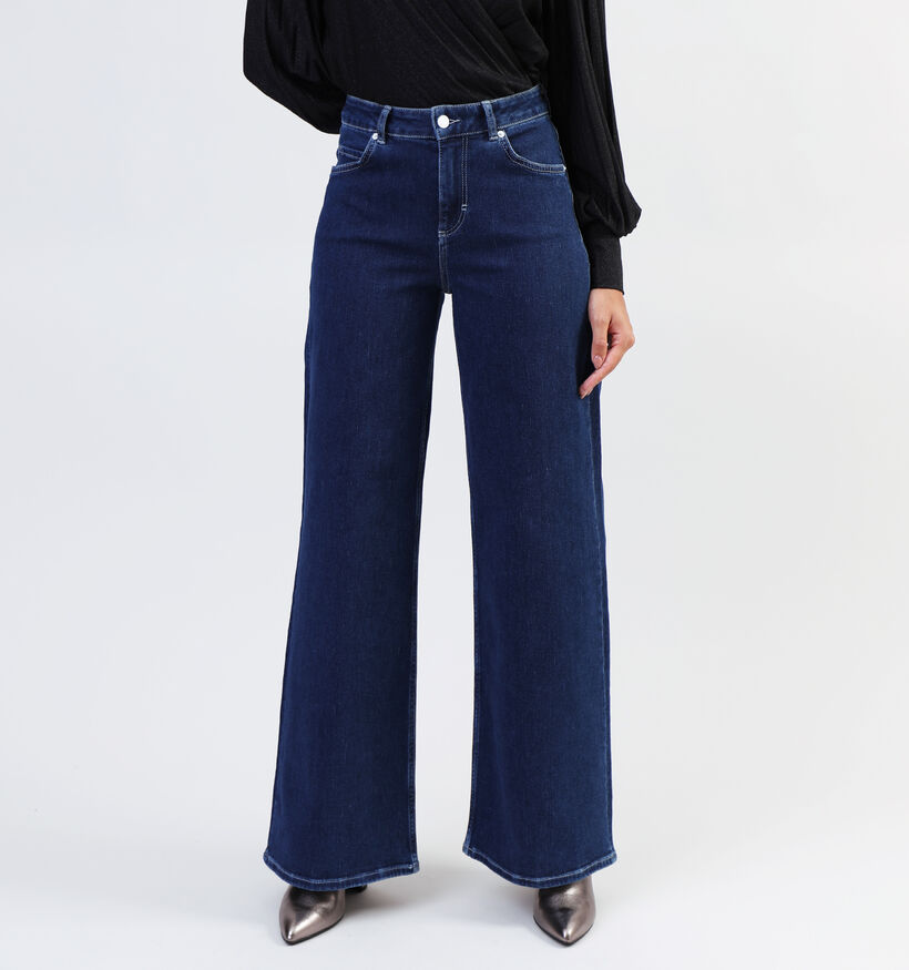 comma casual identity Blauwe Wide leg jeans voor dames (334798)
