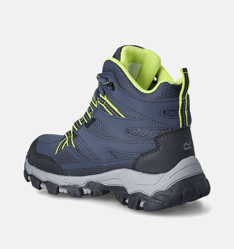 Regatta HolcombeIII Bt Jnr Blauwe Wandelschoenen voor jongens (361304) - geschikt voor steunzolen