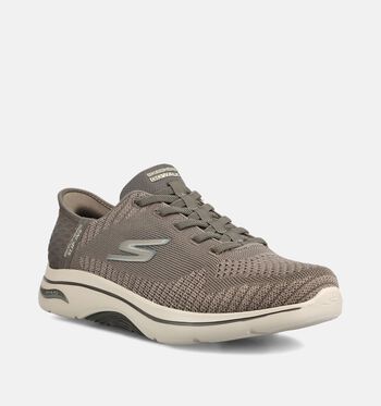 Skechers Arch Fit Low Baskets Taupe