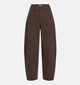 Vila Chia Jean Barrel en Marron fonc&eacute; pour femmes (378582)