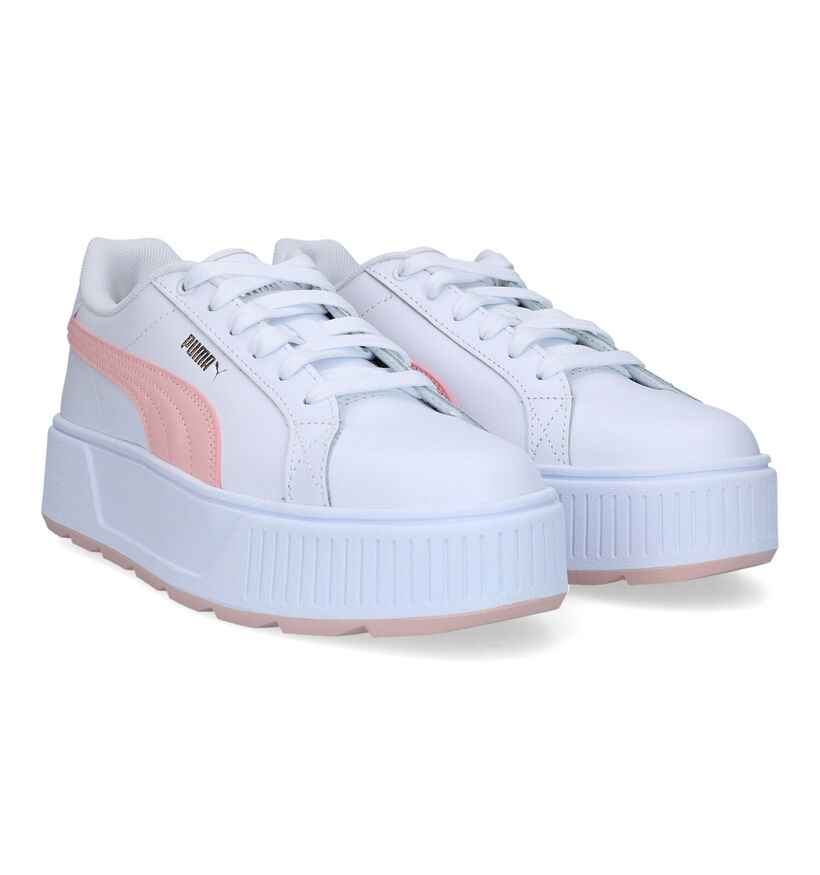 Puma Karmen L Witte Sneakers voor dames (318658) - geschikt voor steunzolen