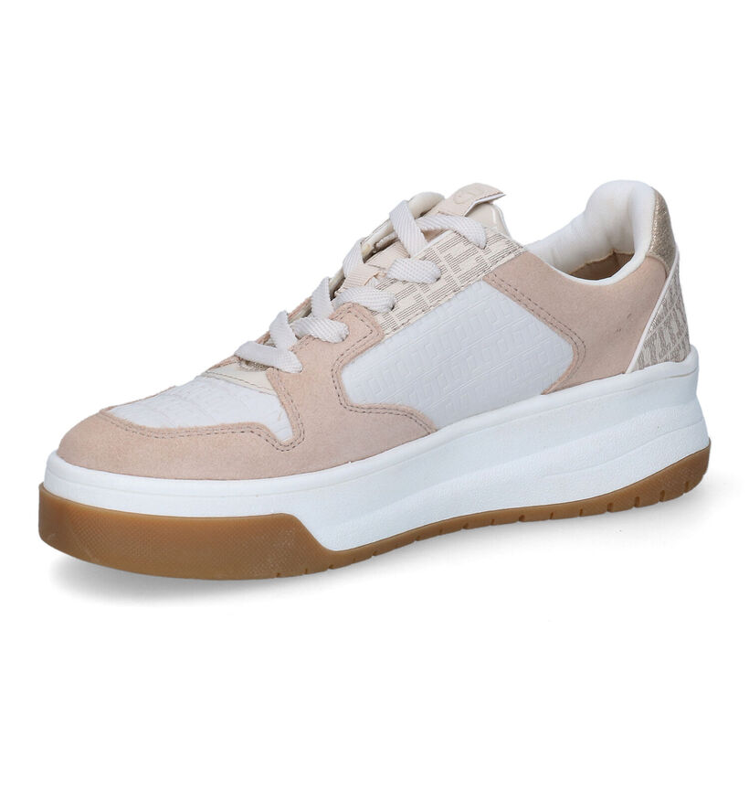 Tamaris Baskets casual en Rose en cuir (313141)