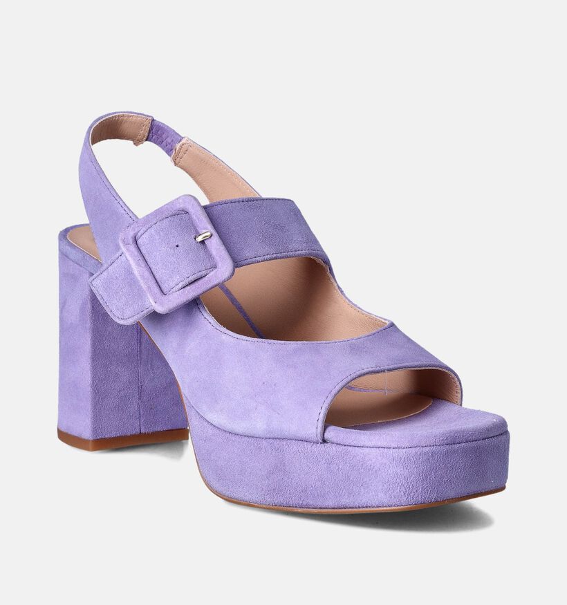 Unisa ODELA_KS Sandales à talons en Violet pour femmes (358285)
