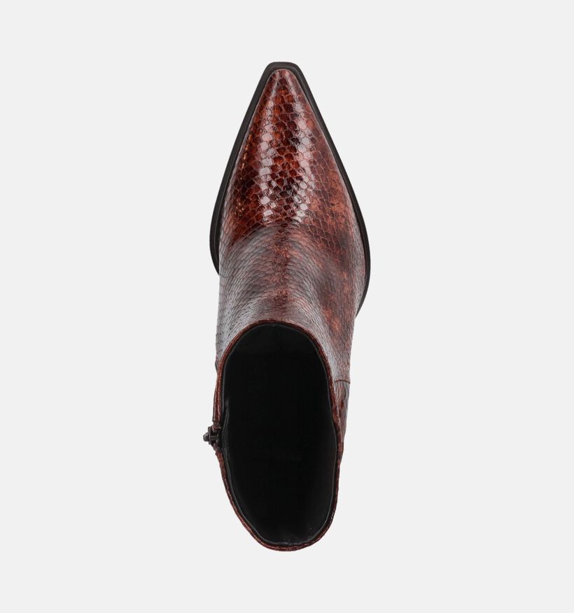 Zinda Bottines en Cognac pour femmes (380890)