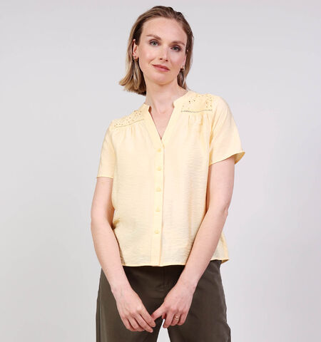 Vero Moda T-shirts Geel