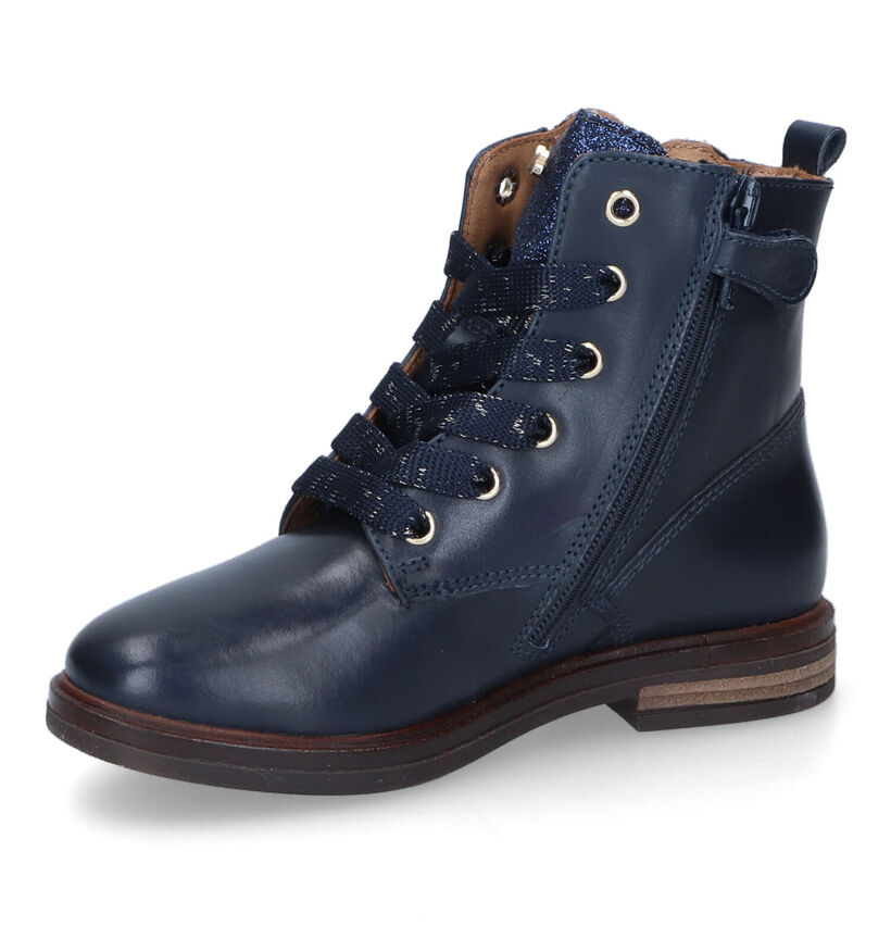 STONES and BONES Etami Bottines en Bleu pour filles (313903) - pour semelles orthopédiques