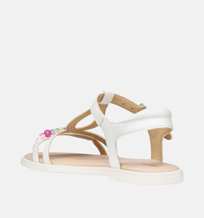 Geox Karly Witte Sandalen voor meisjes (368862)