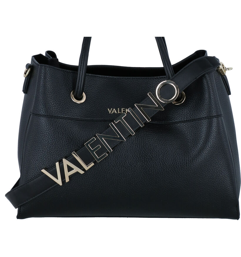 Valentino Handbags Alexia Zwarte Handtas in kunstleer (314114)