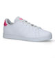 adidas Advantage K Witte Sneakers voor meisjes (326890)