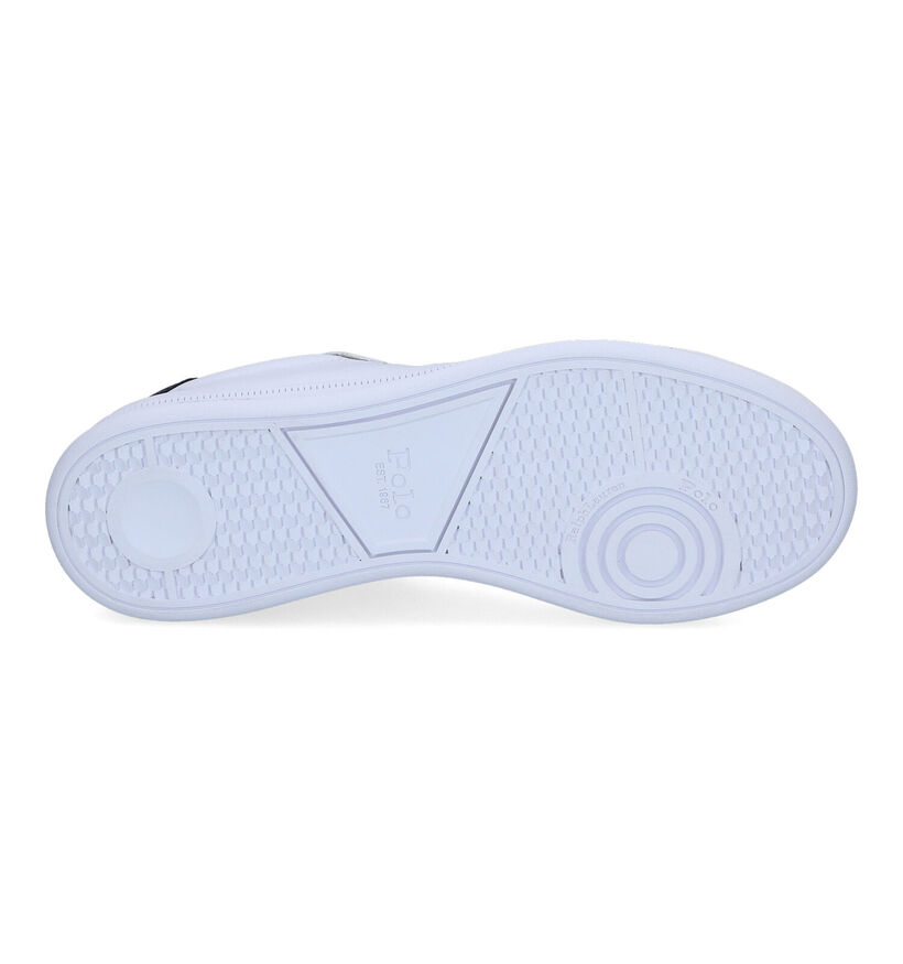 Polo Ralph Lauren HRT CT II Witte Sneakers in leer (303408)