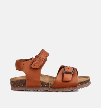 STONES and BONES Sandales Orange/Cognac/Bleu