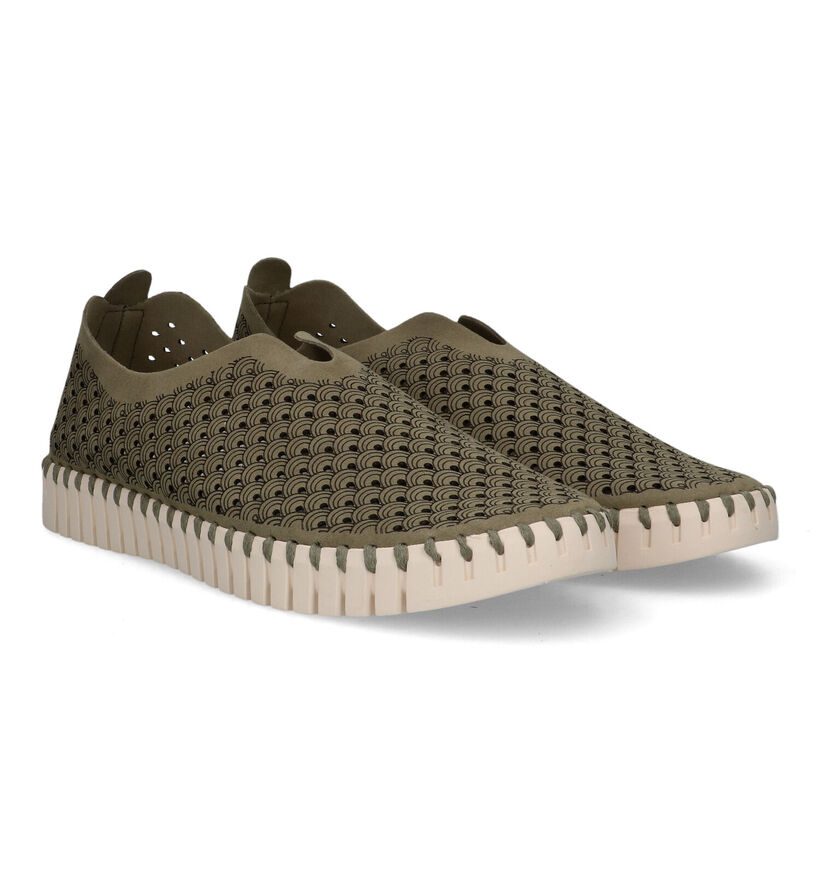 Ilse Jacobsen Tulip Chaussures à enfiler en Bleu pour femmes (340287) - pour semelles orthopédiques