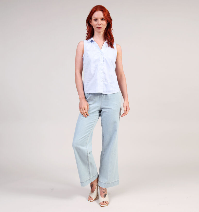 JDY Blouse Zonder Mouwen Lichtblauw voor dames (366398)