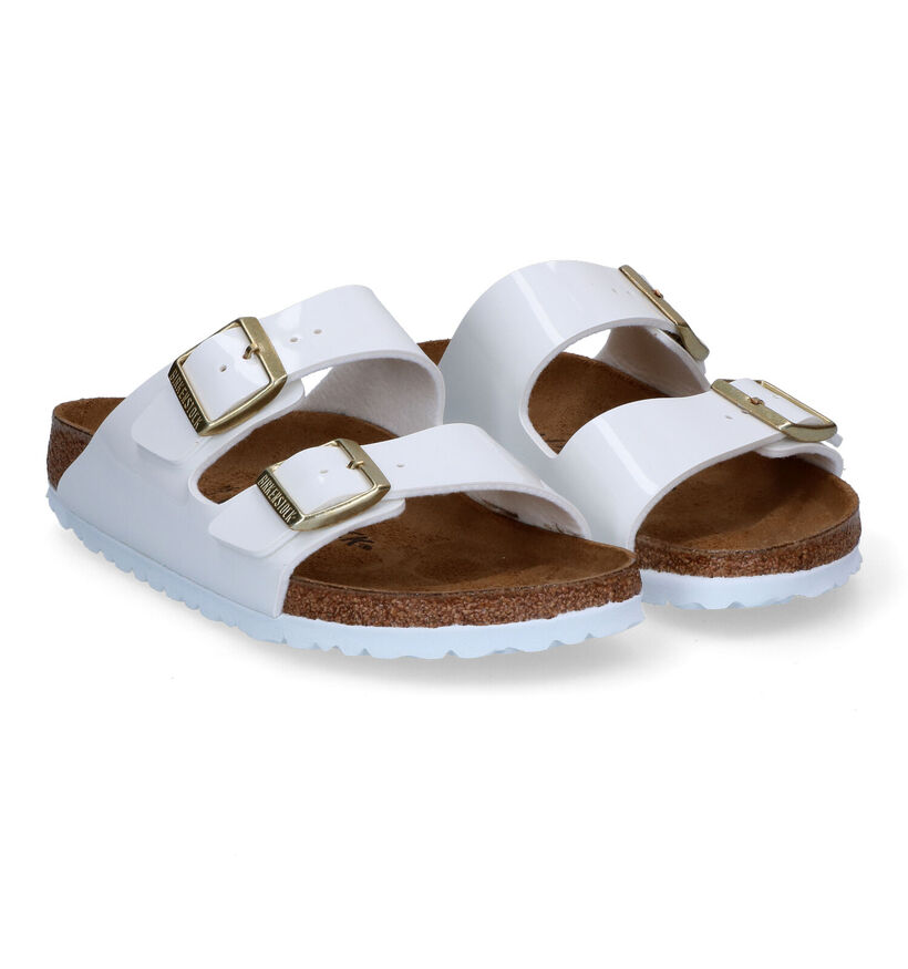 Birkenstock Arizona Witte Slippers voor dames (337963)