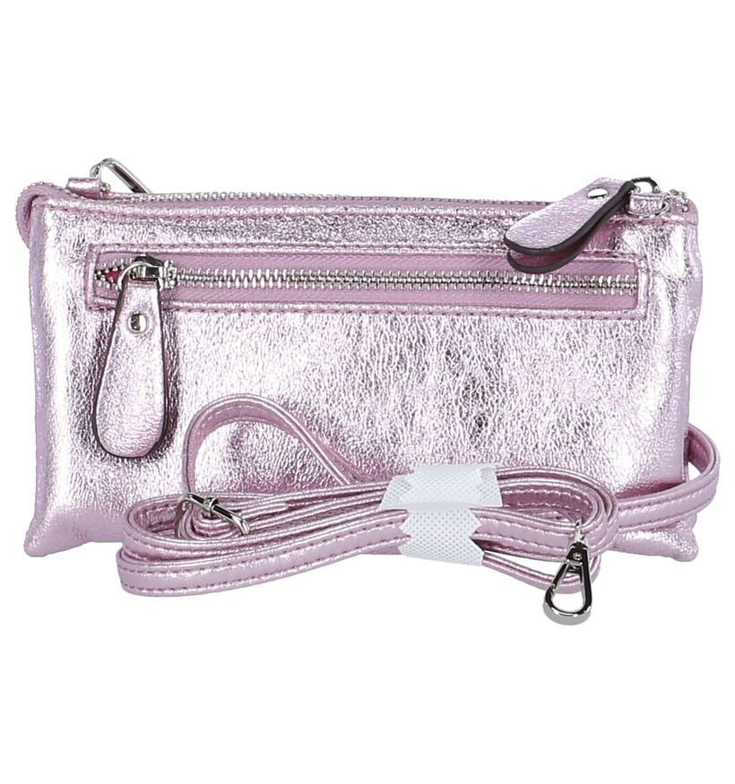 Emmy Wieleman Rimini Roze Crossbody Tas in kunstleer (215311)