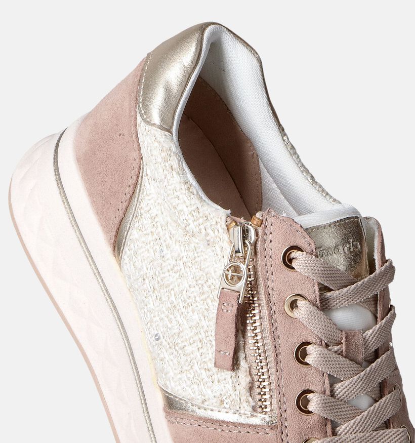 Tamaris Comfort Basket en Beige pour femmes (351708) - pour semelles orthopédiques