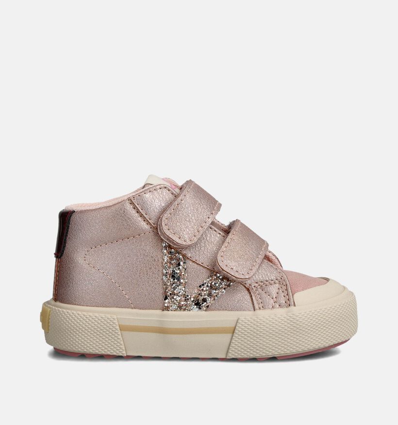 Victoria Roze Hoge Schoenen met Velcro voor meisjes (363044) - geschikt voor steunzolen