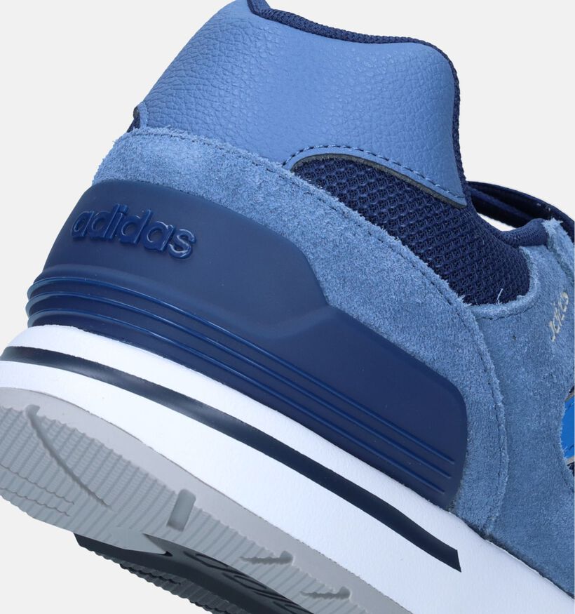 adidas Run 80's Baskets en Bleu pour hommes (329388)