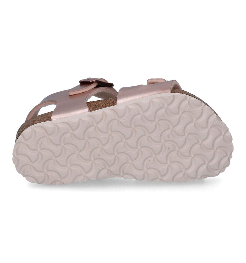 Birkenstock Rio Sandales en Rose pour filles (322467)