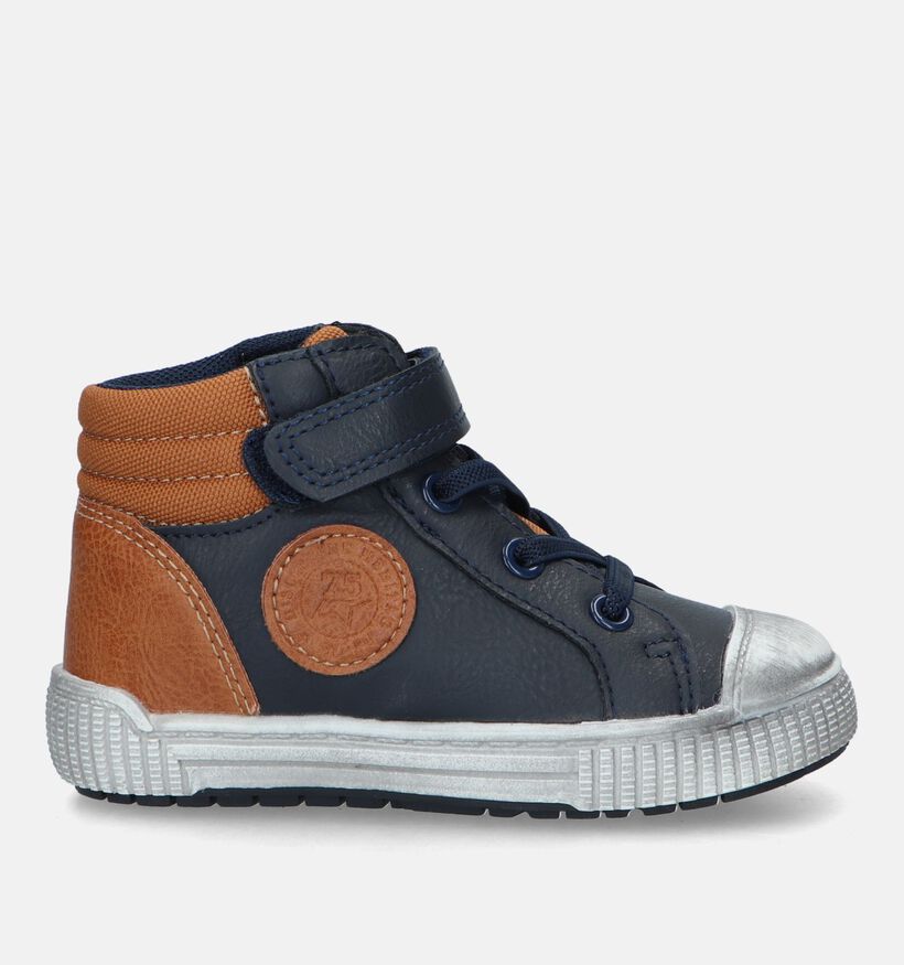 Milo & Mila Chaussures hautes en Bleu pour garçons (329527)