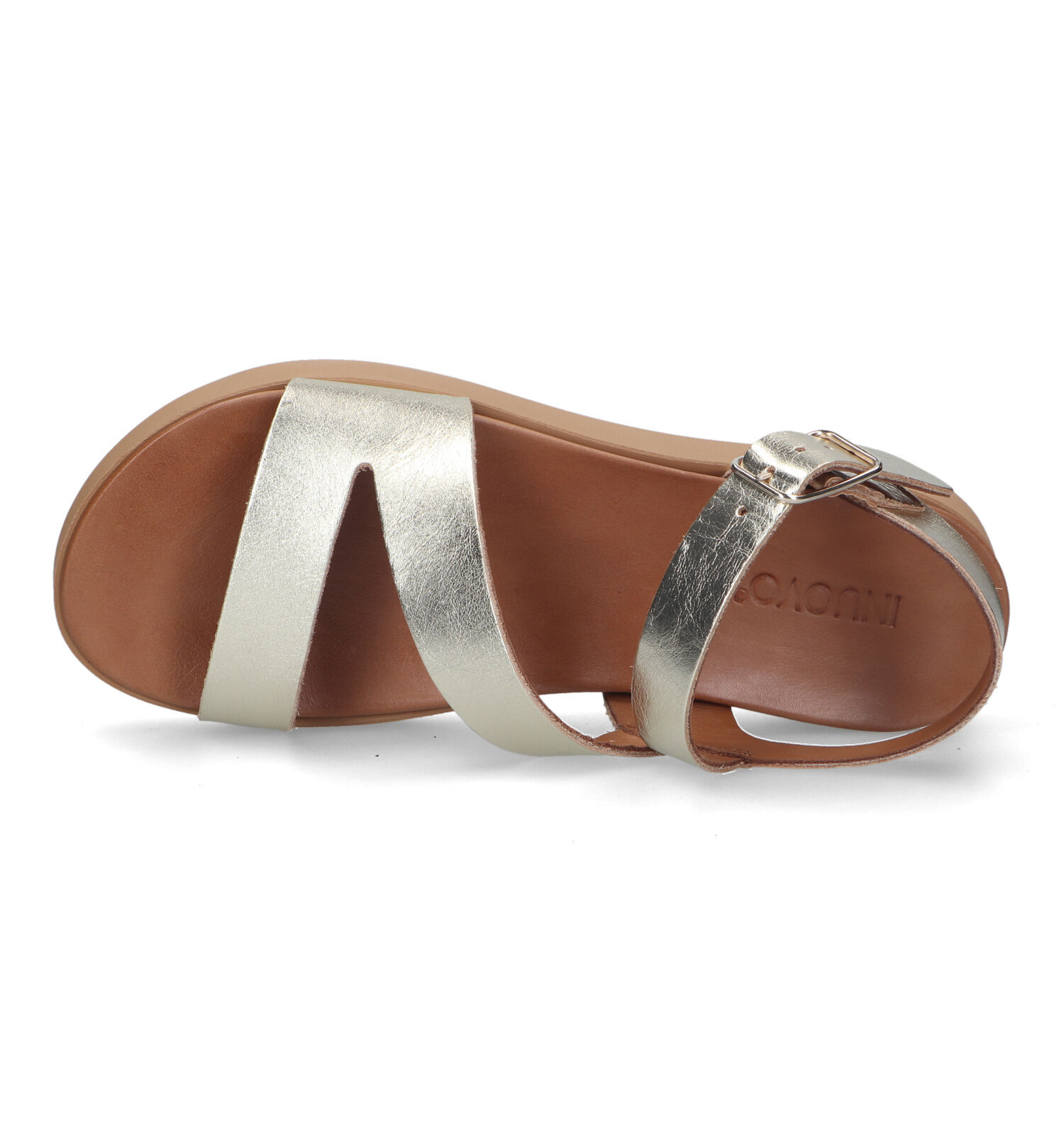Inuovo Sandales a Platforme en Or Femmes Sandales en ligne sur TORFS.BE