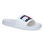 TH Tommy Jeans Flag Witte Badslippers voor dames (303952)