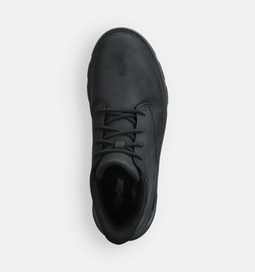 Skechers Zwarte Nette Schoenen voor heren (362188) - geschikt voor steunzolen