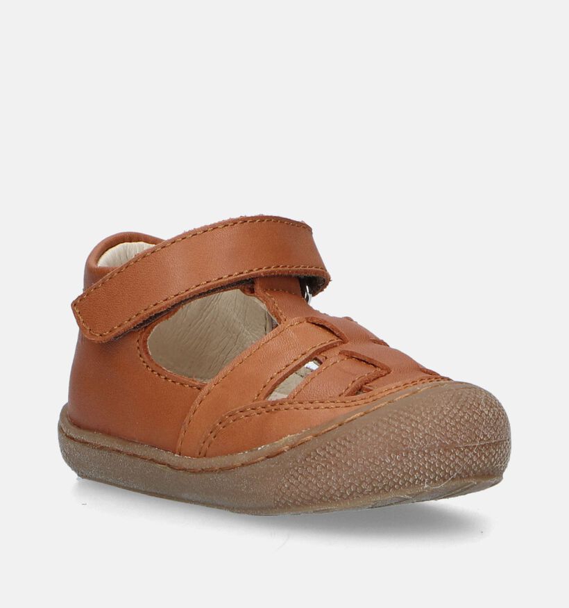 Naturino Wad Nappa Sandales pour bébé en Bleu Naturino Wad Nappa Sandales pour bébé en Cognac pour garçons (339202)