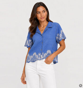 Guess Blouses Blauw