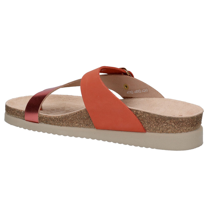 Mephisto Helen Mix Tongs en Rose en cuir (287345)