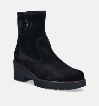 Gabor Comfort Enkellaarsjes Zwart