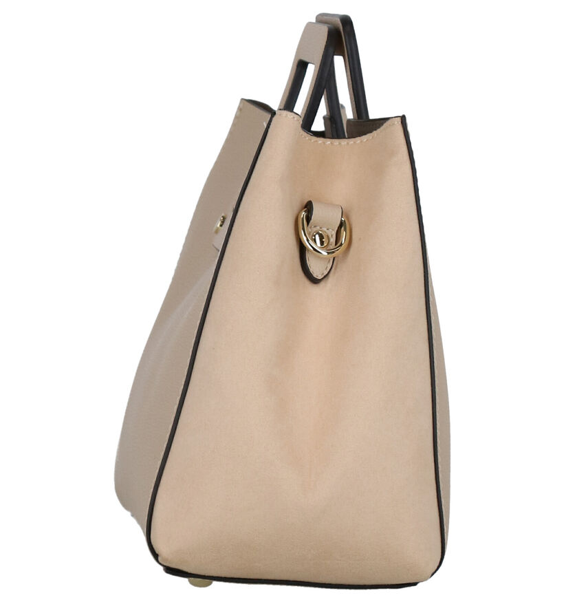 Emmy Wieleman Papaya Sac à main en Beige en simili cuir (271791)