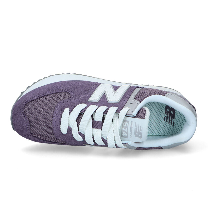 New Balance WL 574 Paarse Sneakers voor dames (327408) - geschikt voor steunzolen