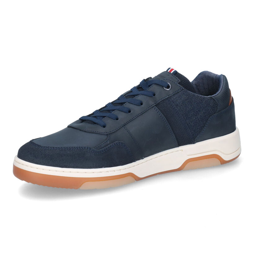 Bullboxer Chaussures à lacets en Bleu pour hommes (325103) - pour semelles orthopédiques