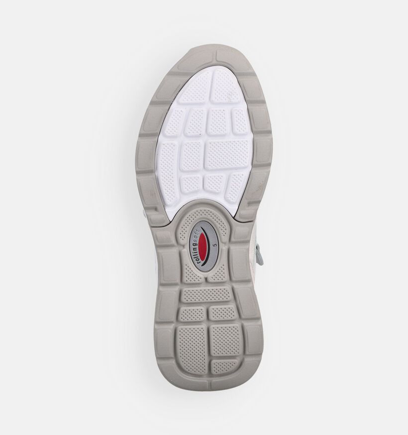 Gabor Rollingsoft Ecru Sneakers voor dames (368384) - geschikt voor steunzolen