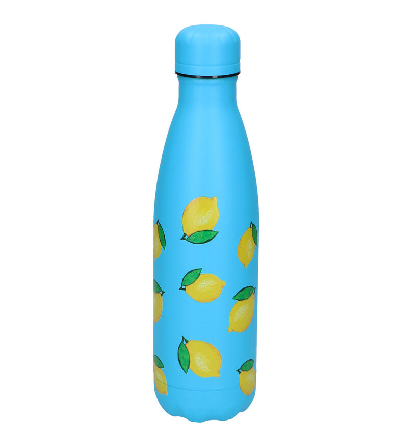 Chilly's Emma Icons Lemon Blauwe Drinkbus 500ml voor dames, heren, meisjes, jongens (283541)