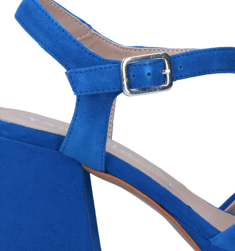 Tamaris Sandales à talons en Bleu pour femmes (322352)