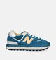 New Balance U 574 Baskets en Bleu pour garçons, hommes (343074) - pour semelles orthopédiques