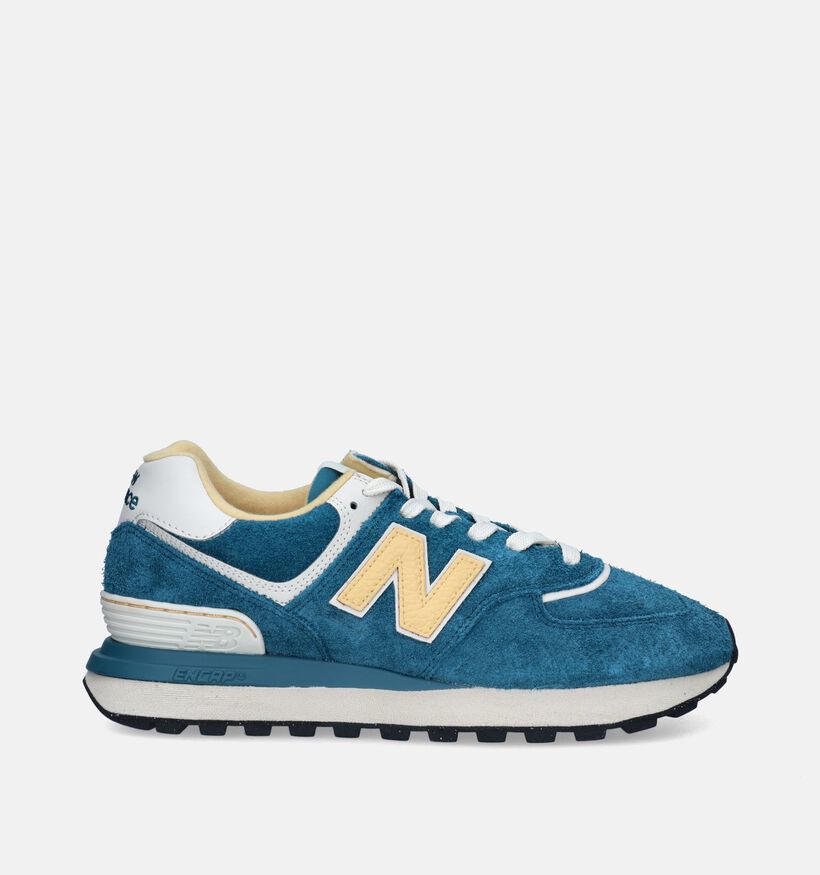 New Balance U 574 Blauwe Sneakers voor jongens, heren (343074) - geschikt voor steunzolen
