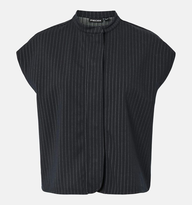 Pieces Bia Donkerblauwe Vest voor dames (369200)