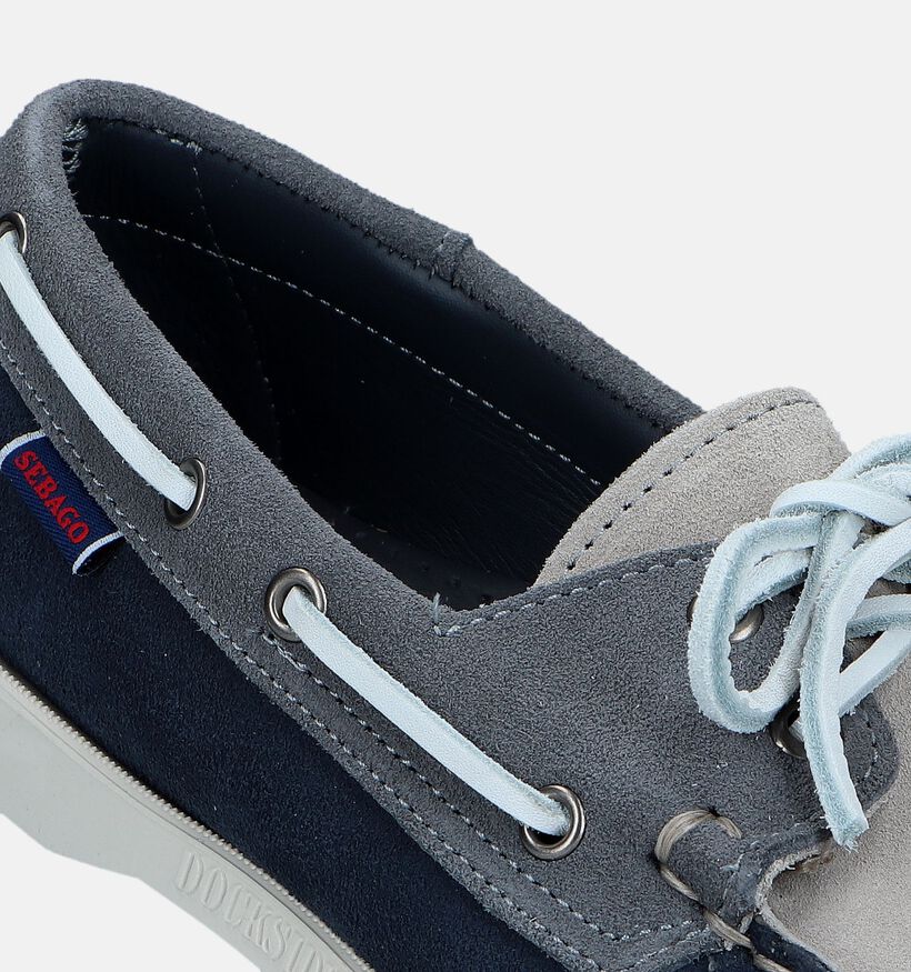 Sebago Dockside Portland Jib Chaussures bateau en Gris pour hommes (336832)