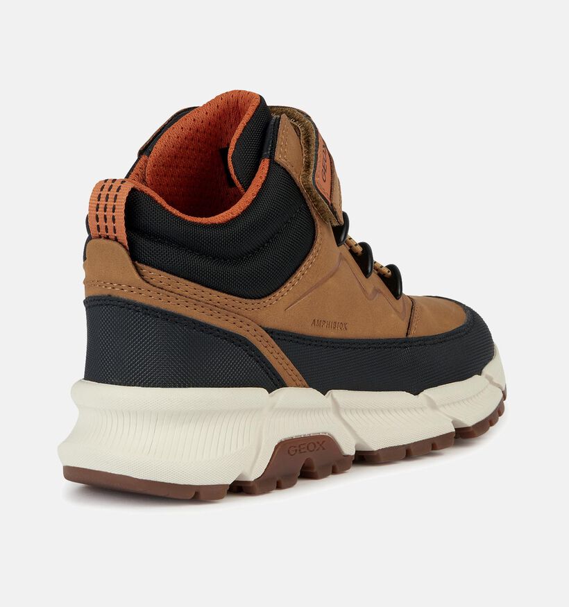 Geox Flexyper Gele Hoge schoenen voor jongens (345917) - geschikt voor steunzolen