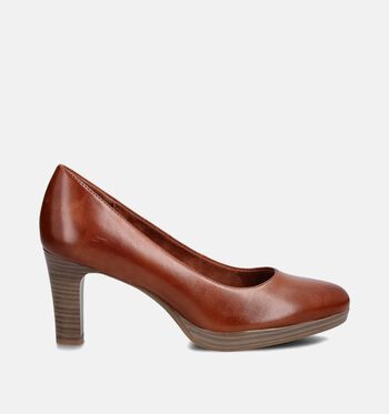 Tamaris Pumps Zwart/Cognac