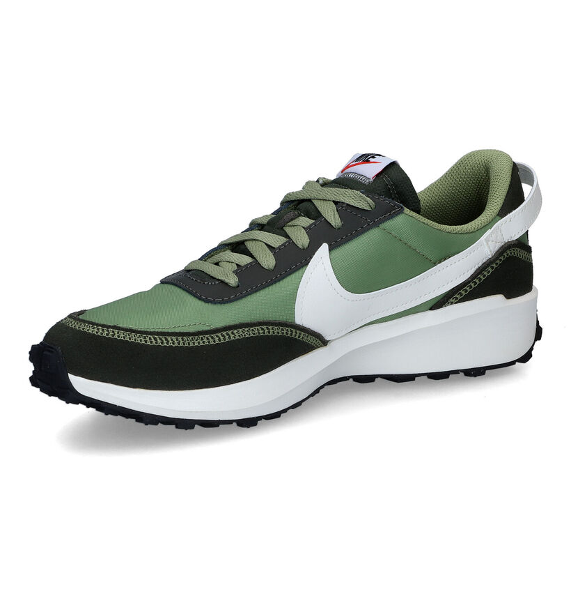 Nike Waffle Debut Groene Sneakers voor heren (316506) - geschikt voor steunzolen