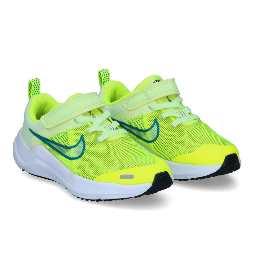 Nike Downshifter 12 PS Gele Sneakers in stof (316303)