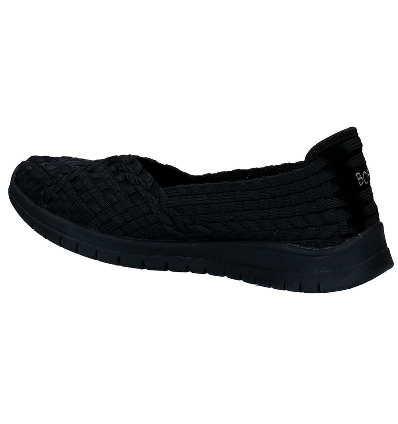 Skechers Pureflex Zwarte Instappers in stof (292196)