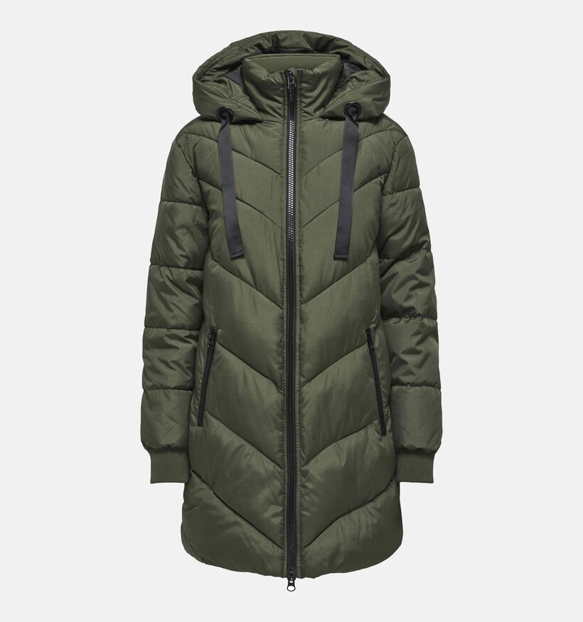 JDY Skylar Kaki Puffer jas voor dames (344168)